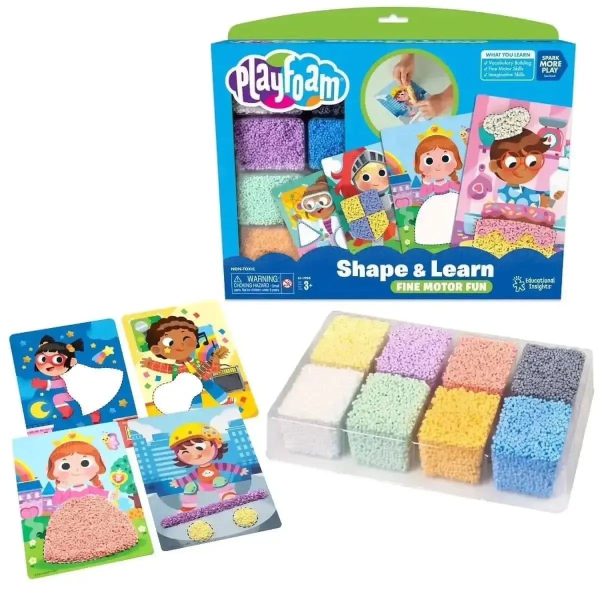 Playfoam® Shape & Learn Fine Motor Fun-Playfoam® Shape & Learn Fine Motor Fun