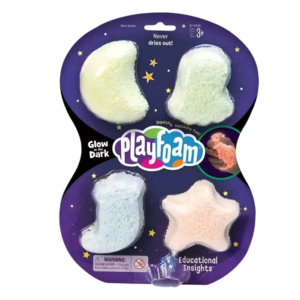 Playfoam® Glow-in-the-Dark 4-Pack-Playfoam® Glow-in-the-Dark 4-Pack