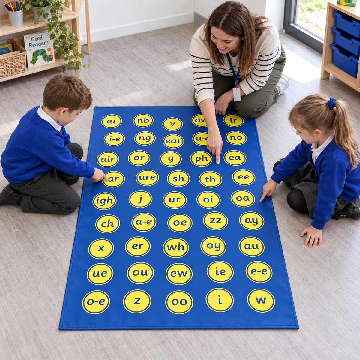 Playing with Phonics Mat-Playing with Phonics Mat