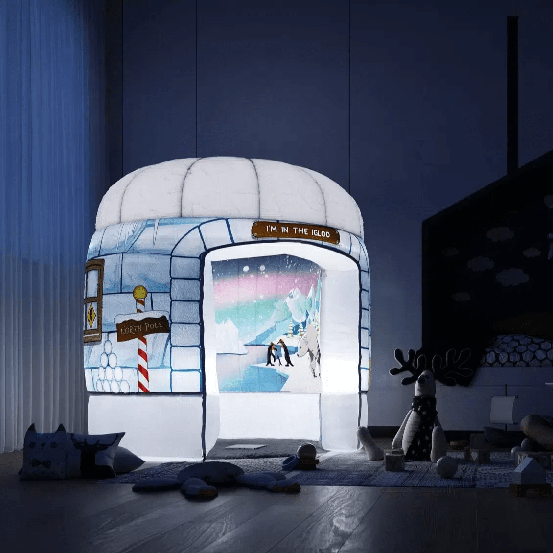 PODSmini Polar Ice Igloo-PODSmini Polar Ice Igloo