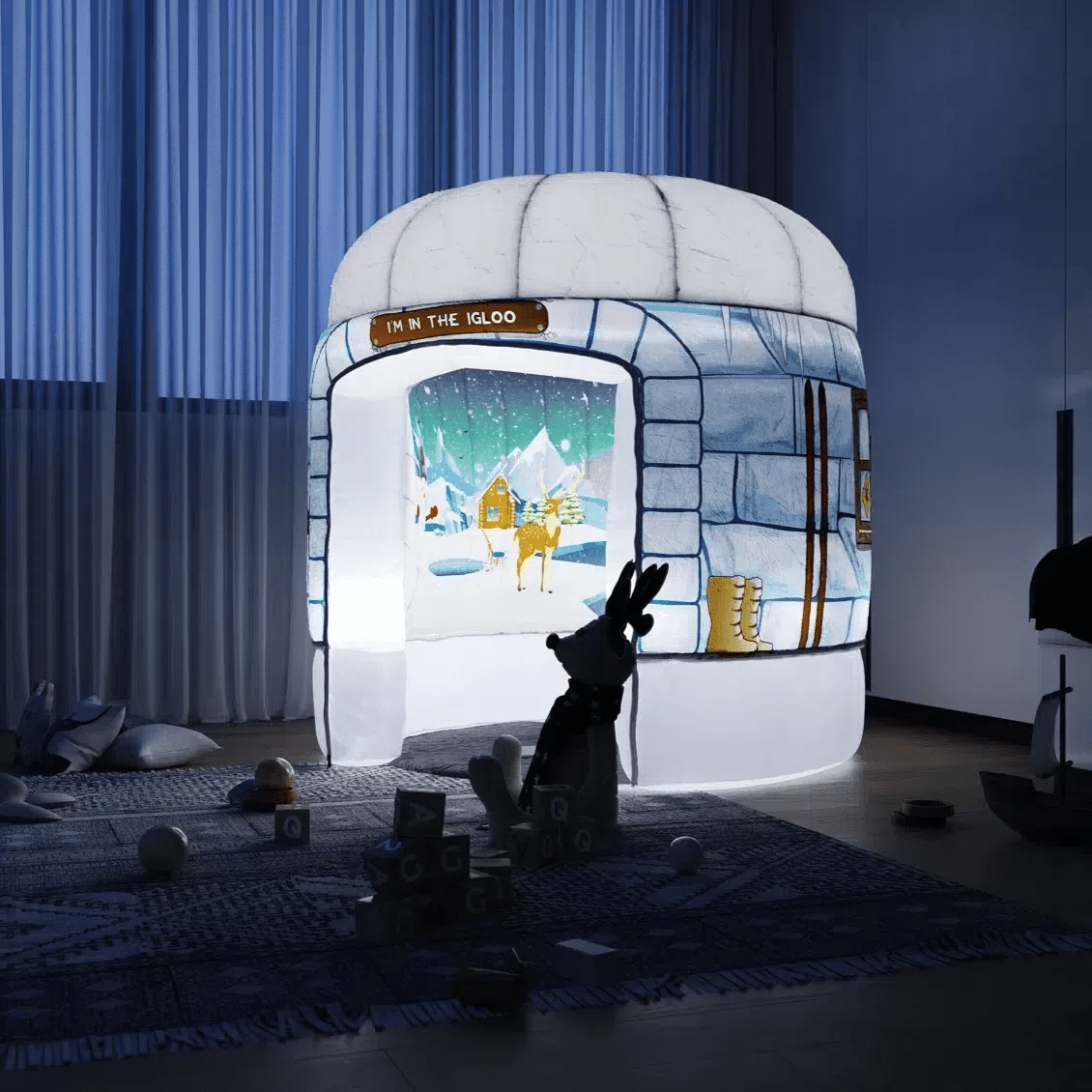 PODSmini Polar Ice Igloo-PODSmini Polar Ice Igloo