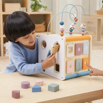 PolarB 8-in-1 Activity Cube-PolarB 8-in-1 Activity Cube