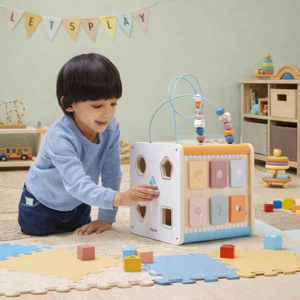 PolarB 8-in-1 Activity Cube-PolarB 8-in-1 Activity Cube