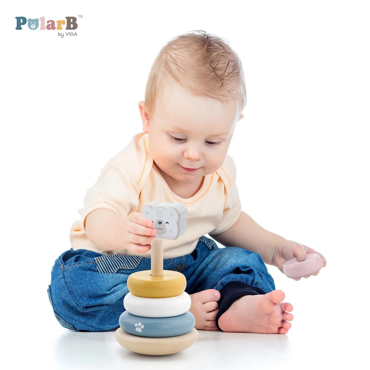 PolarB Polar Bear Stacker-PolarB Polar Bear Stacker