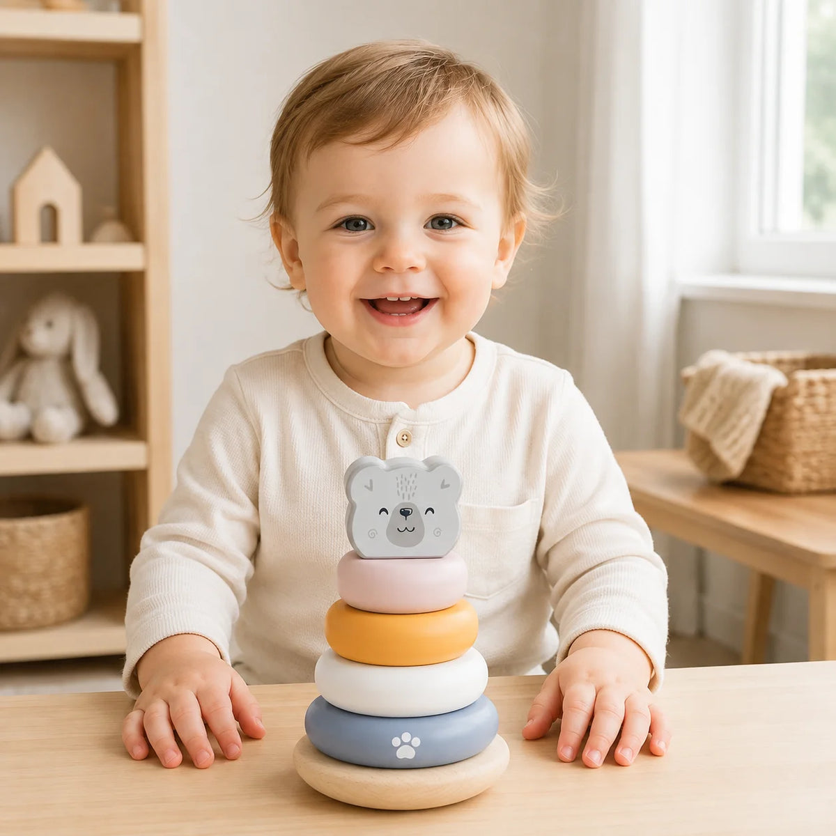 PolarB Polar Bear Stacker-PolarB Polar Bear Stacker