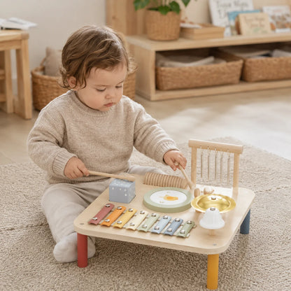 PolarB Wooden Musical Table-PolarB Wooden Musical Table