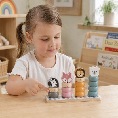 PolarB Wooden Stacking Blocks-PolarB Wooden Stacking Blocks