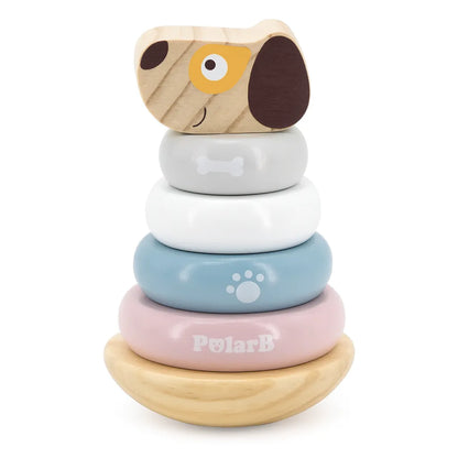 PolarB Wooden Stacking Puppy-PolarB Wooden Stacking Puppy