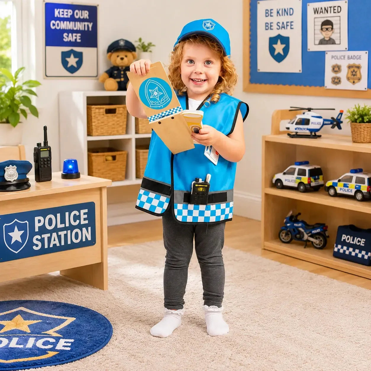 Police Dress Up Costume-Police Dress Up Costume