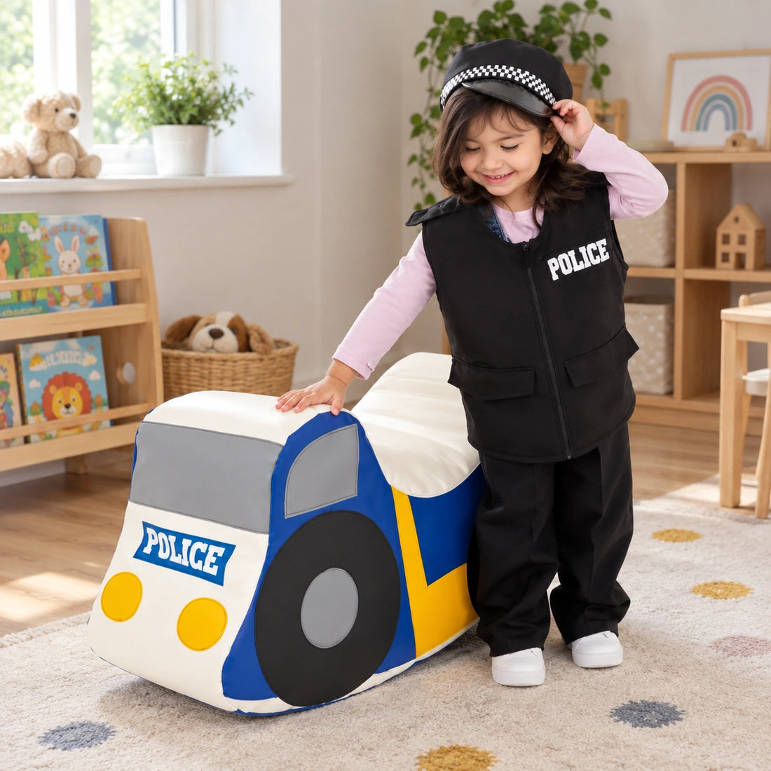 Police Rocker,soft play Rocker,EYFS Rocker. Toddler Rocker, Soft play ...