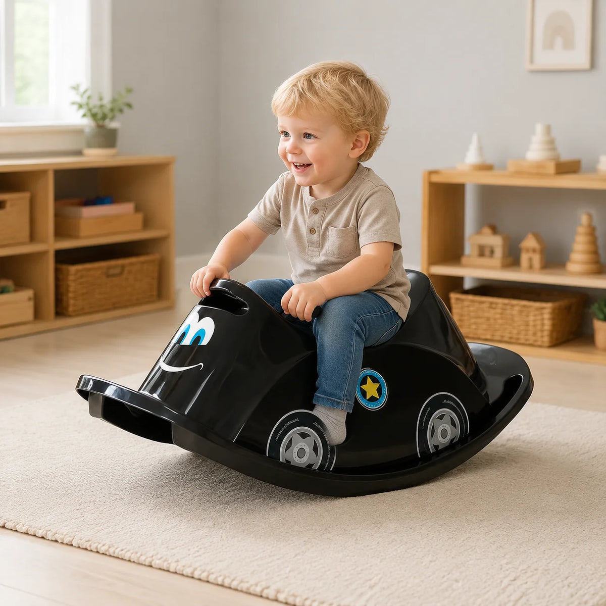 Police Rocker Toy-Police Rocker Toy
