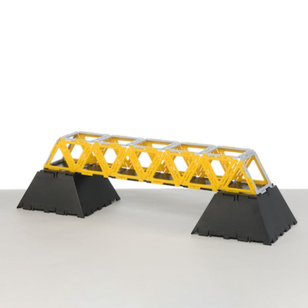 Polydron Bridges Class Set, The Polydron Bridges Class Set is the perfect tool for young designers and budding engineers to explore the world of bridge building. With this set, students can recreate iconic bridges from around the world, test their functionality, and examine their unique features.The set includes 322 pieces with a wide variety of parts, allowing students to build eight different bridges simultaneously. Each piece is designed to fit together seamlessly, providing a sturdy and secure base for 