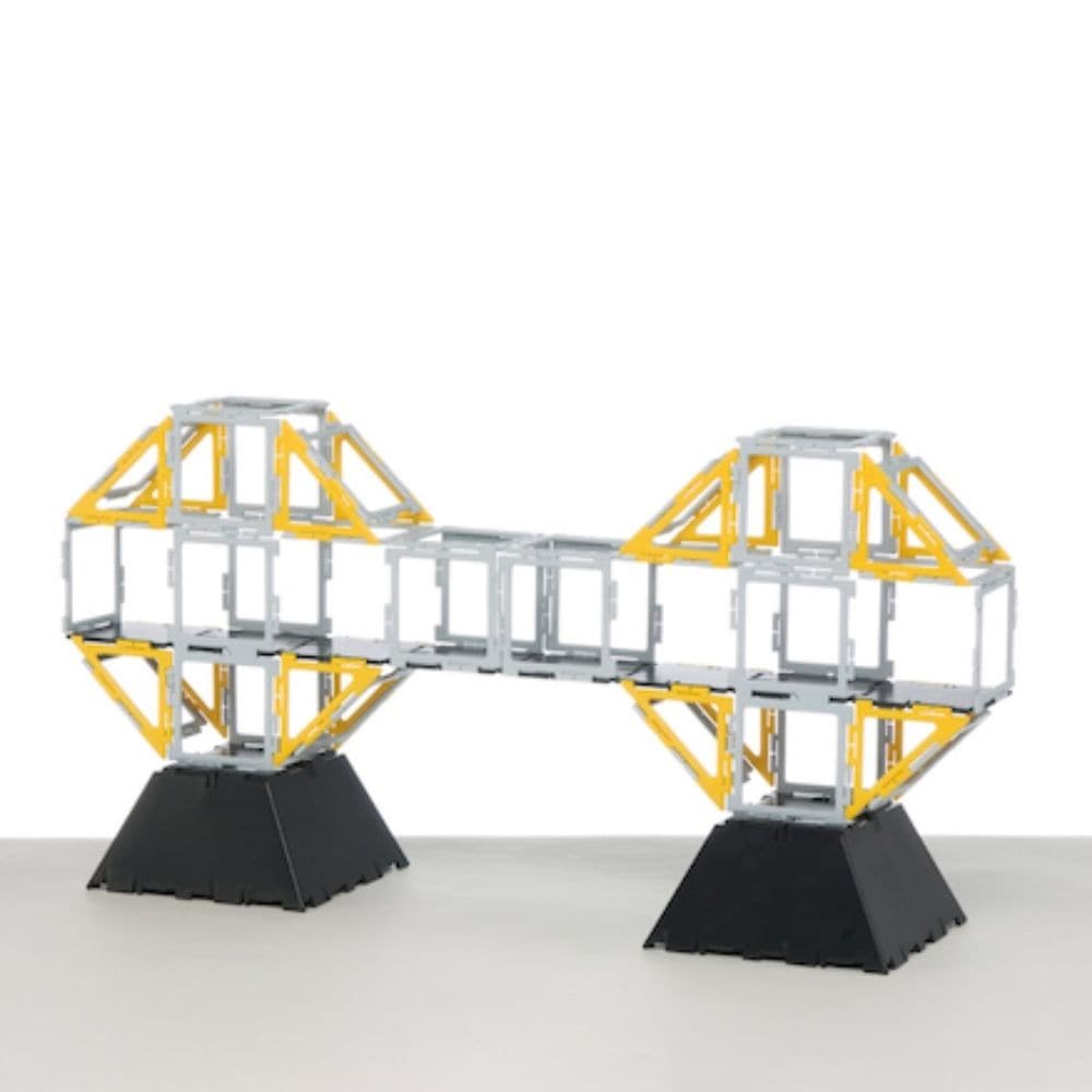 Polydron Bridges Set, The Polydron Bridges Set offers an exciting opportunity for children to explore the world of bridge building. With 134 pieces, including a wide variety of parts, this set allows kids to build any of the 8 bridges featured, one at a time.Recreating iconic bridges from across the globe, kids can unlock the secrets of bridge construction with this educational and engaging set. Perfect for budding civil engineers and designers, the Polydron Bridges Set provides a hands-on experience in cre
