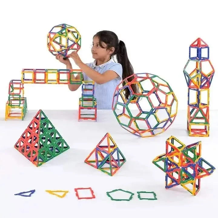 Polydron Frameworks Multi Pack 460 Pieces-Polydron Frameworks Multi Pack 460 Pieces