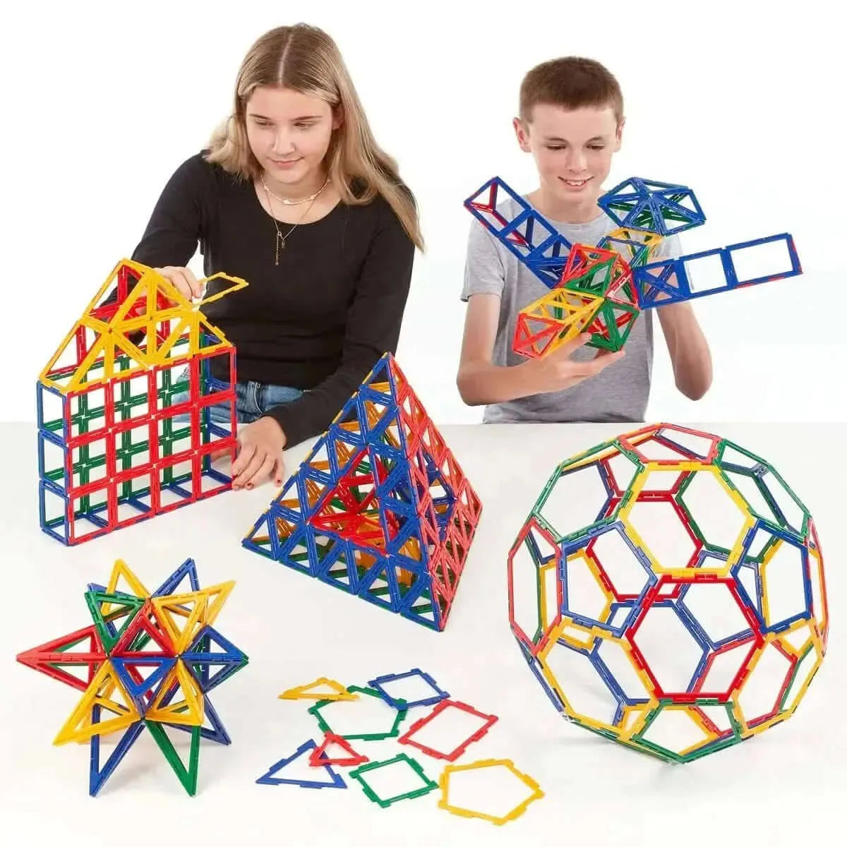 Polydron Frameworks Multi Pack 460 Pieces-Polydron Frameworks Multi Pack 460 Pieces