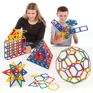 Polydron Frameworks Multi Pack 460 Pieces-Polydron Frameworks Multi Pack 460 Pieces
