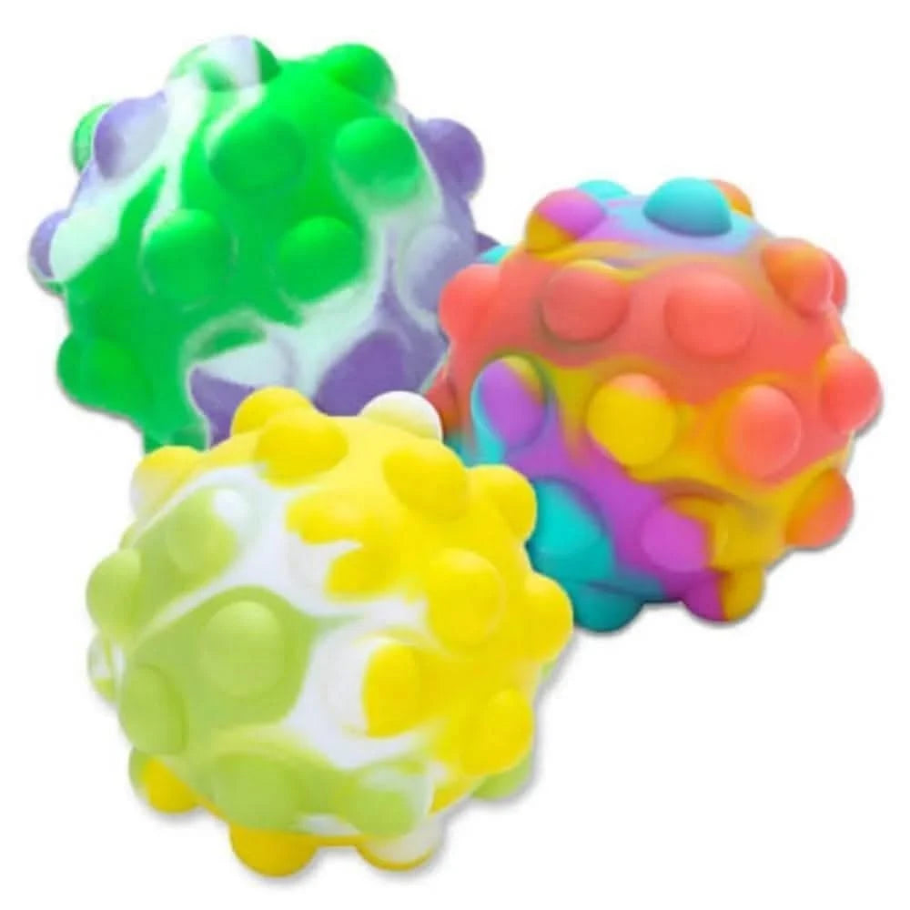 Pop N Squeeze Fidget Ball-Pop N Squeeze Fidget Ball
