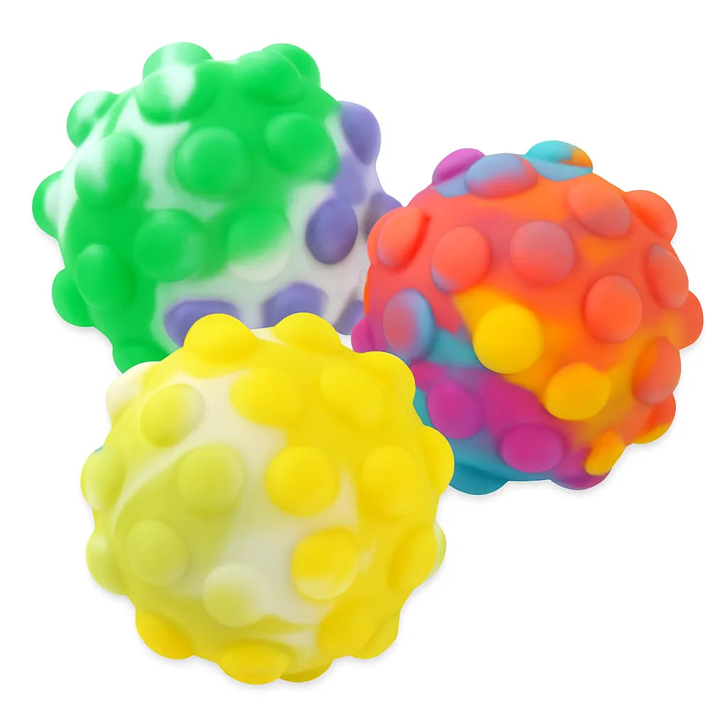 Pop N Squeeze Fidget Ball-Pop N Squeeze Fidget Ball