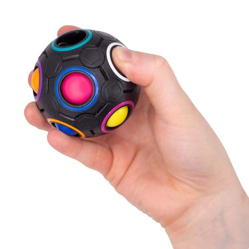 Pop Puzzle Ball Fidget Toy, Introducing the Pop Puzzle Ball Fidget Toy, a secure and captivating toy that guarantees endless fun! This unique Pop Puzzle Ball holds 11 brightly colored balls inside, creating a mesmerizing popping experience.With its clever design, pushing one ball in forces another ball to pop out into a colored hole, creating a satisfying tactile response. This interactive Pop Puzzle Ball toy engages both the hands and the mind, providing a stimulating and engaging experience.Not only is th