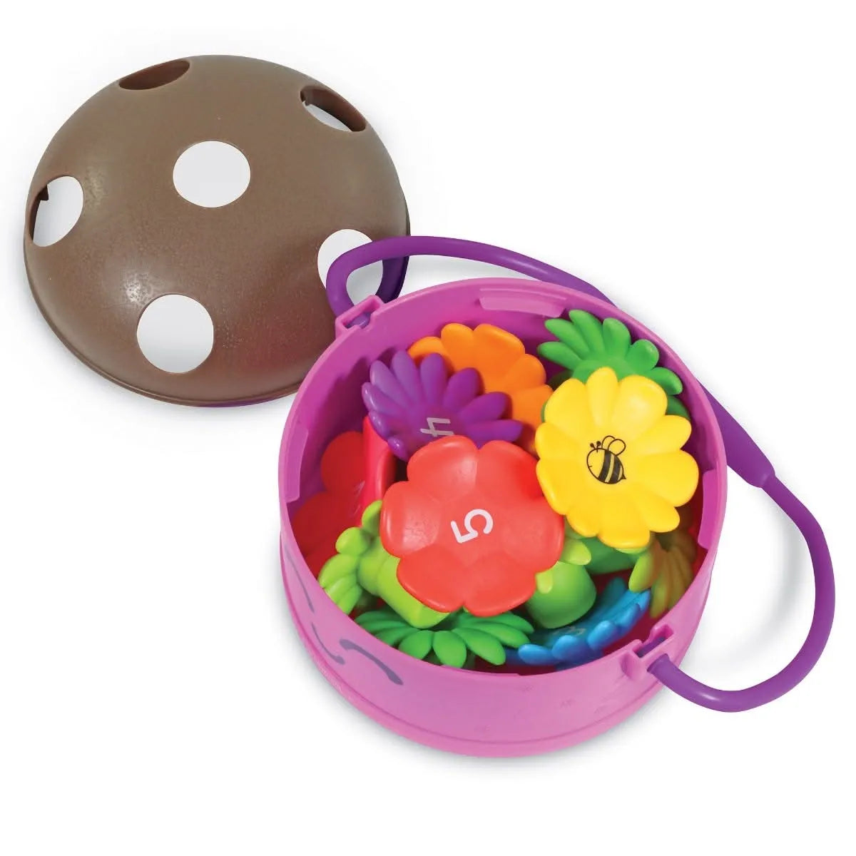 Poppy The Count & Stack Flower Pot-Poppy The Count & Stack Flower Pot