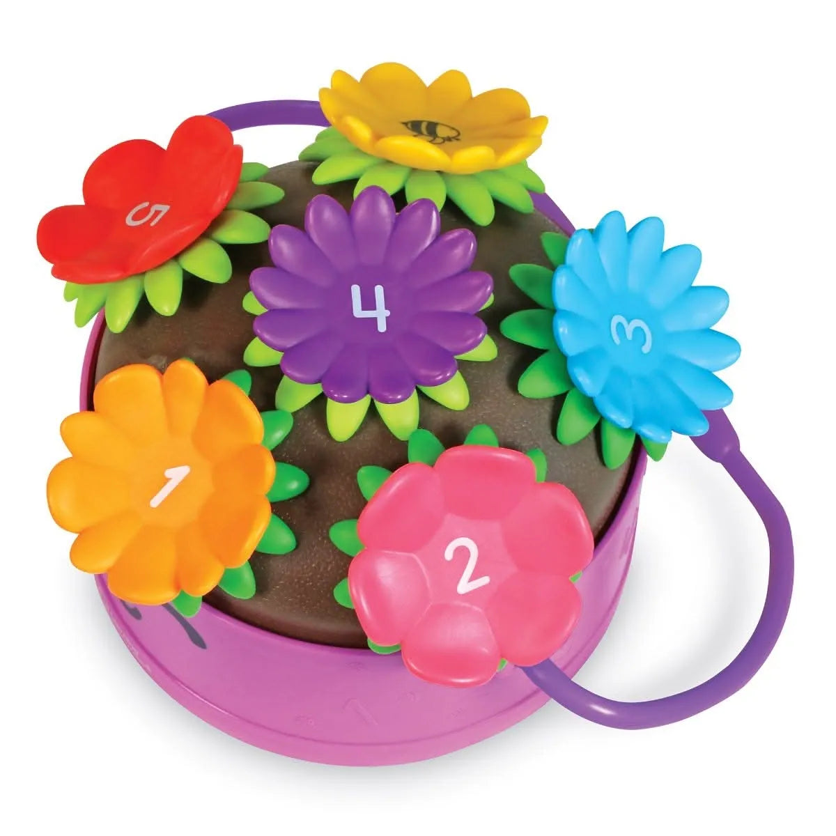 Poppy The Count & Stack Flower Pot-Poppy The Count & Stack Flower Pot