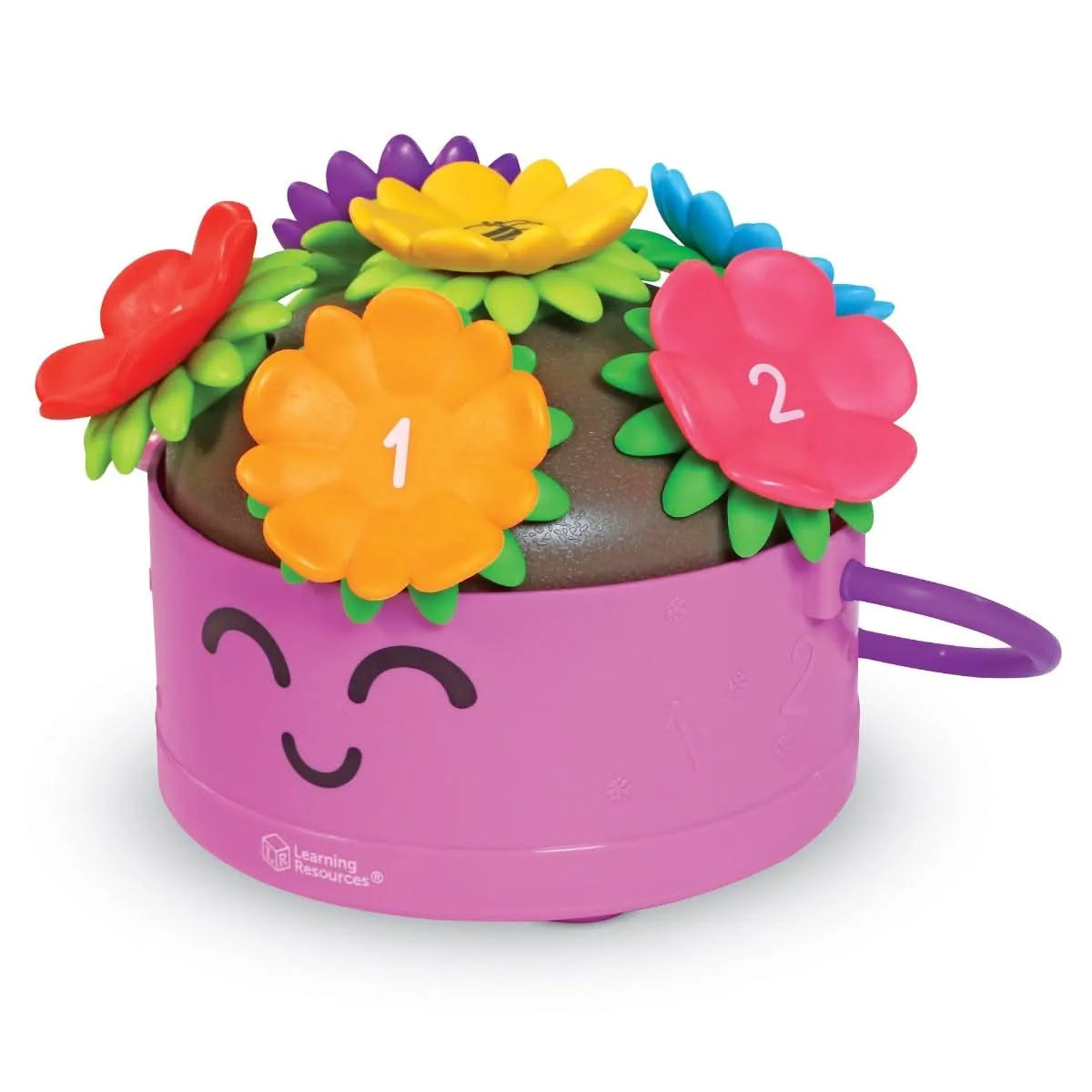 Poppy The Count & Stack Flower Pot-Poppy The Count & Stack Flower Pot