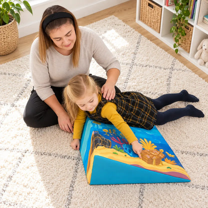 Posture Wedge Pirate natural UK early years lifestyle image 3
