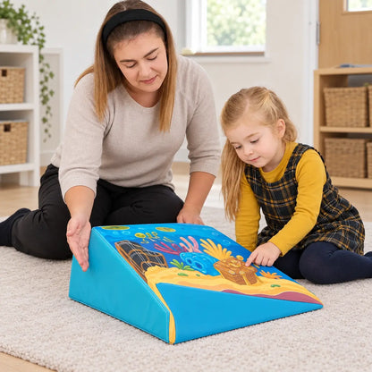 Posture Wedge Pirate natural UK early years lifestyle image 4