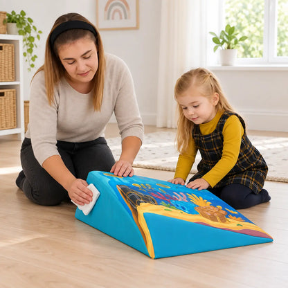 Posture Wedge Pirate natural UK early years lifestyle image 5
