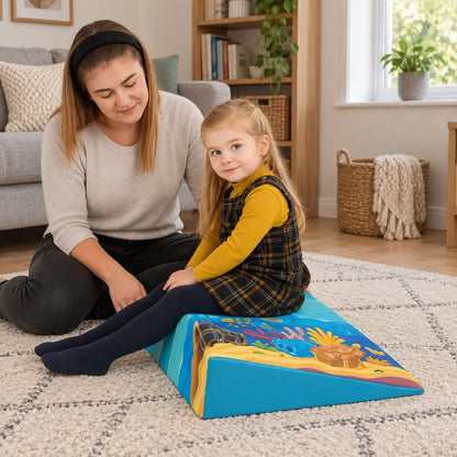 Posture Wedge Pirate natural UK early years lifestyle image 6