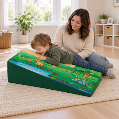 Posture Wedge Woodland natural UK early years lifestyle view 7