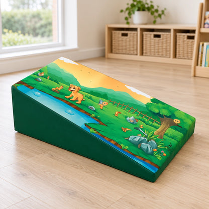 Posture Wedge Woodland natural UK early years lifestyle view 1