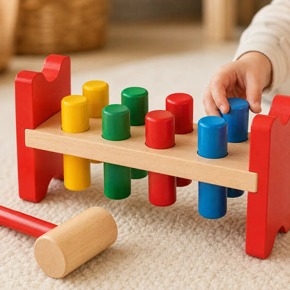Pound a peg play-Pound a peg play