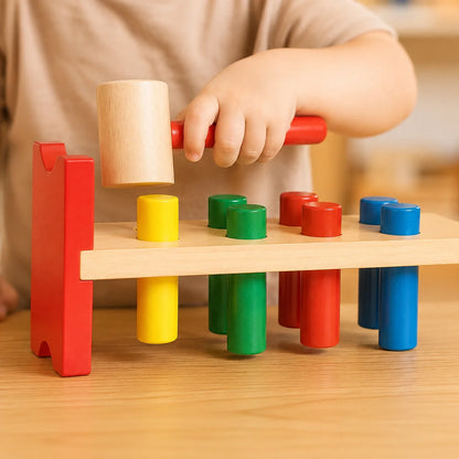 Pound a peg play-Pound a peg play