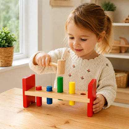 Pound a peg play-Pound a peg play