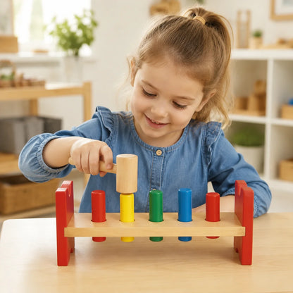 Pound a peg play-Pound a peg play