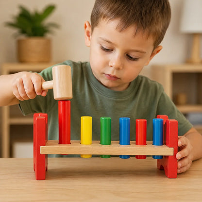 Pound a peg play-Pound a peg play