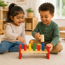 Pound a peg play-Pound a peg play