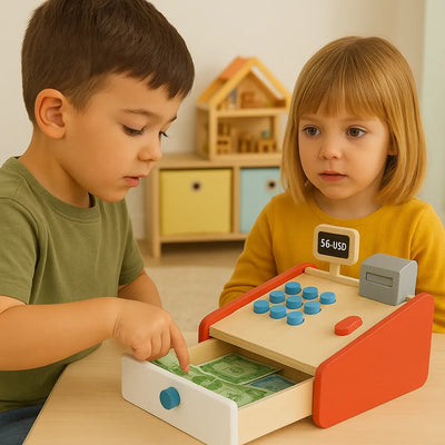 Pretend Play Cash Register-Pretend Play Cash Register