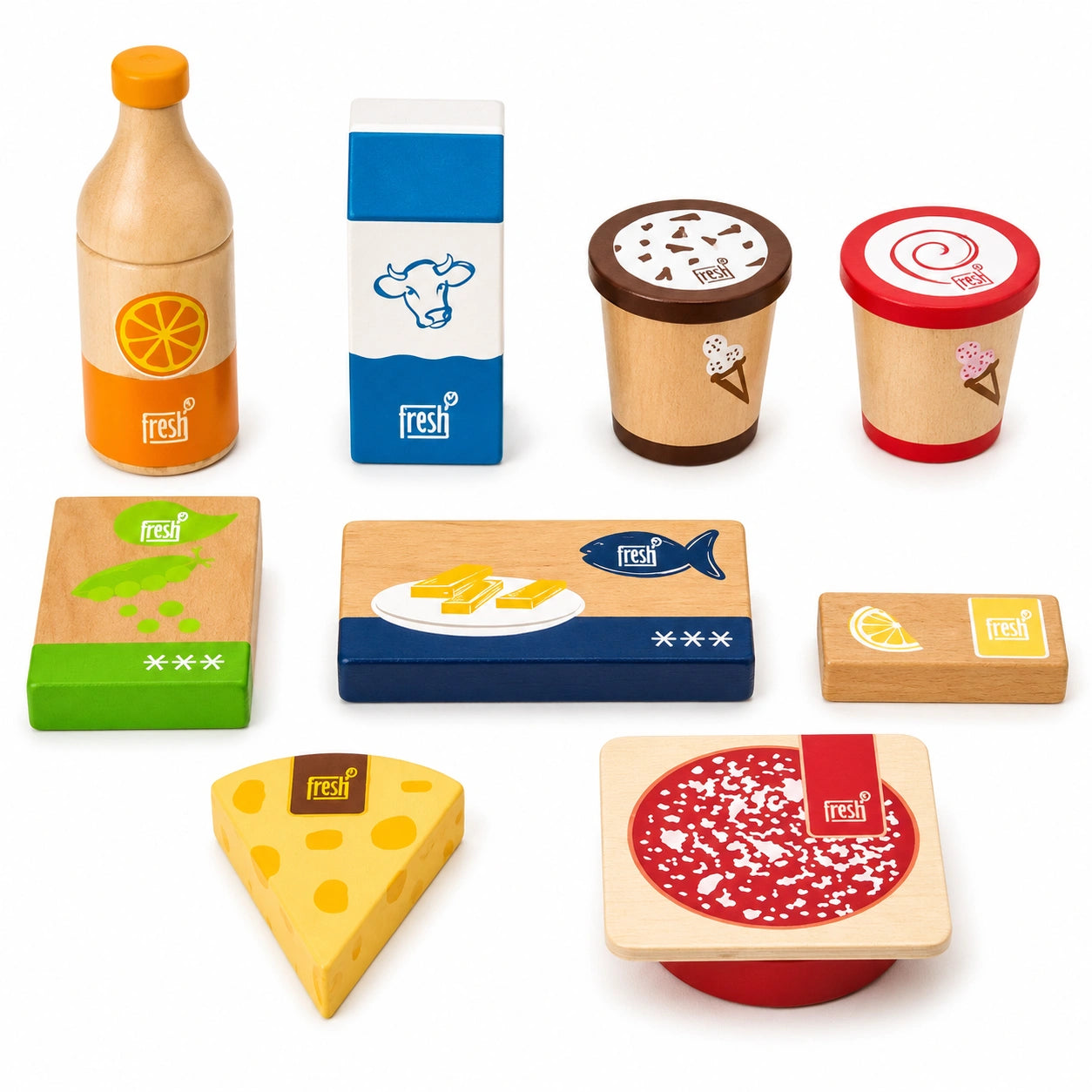 Pretend Play Chilled Groceries-Pretend Play Chilled Groceries