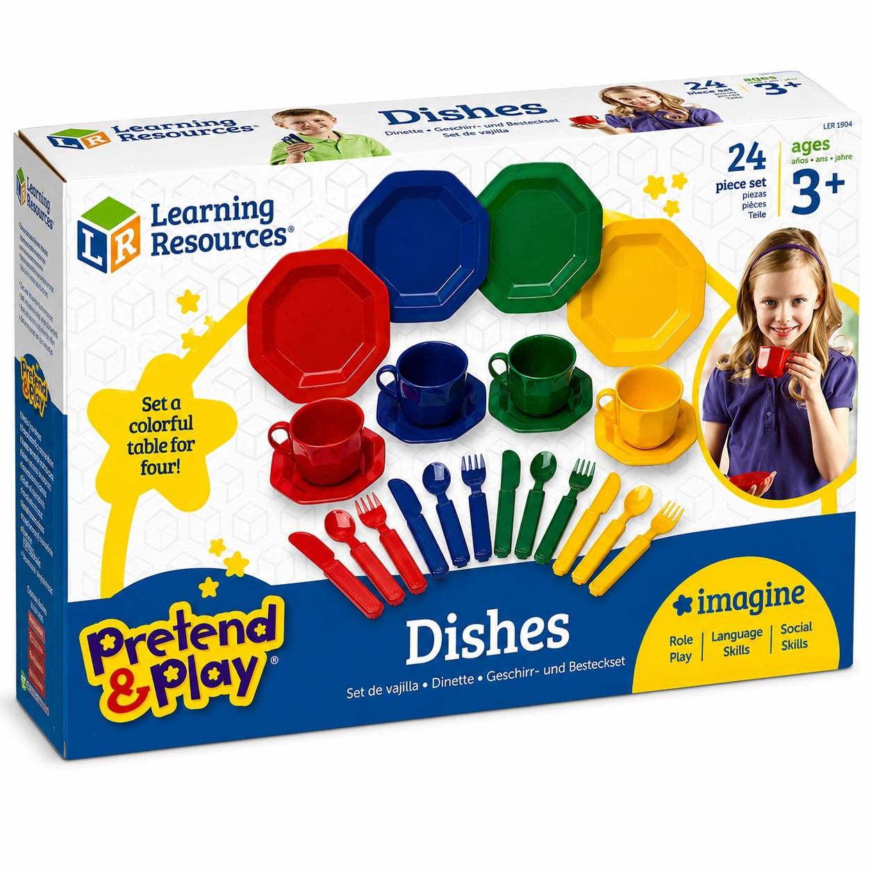 Pretend & Play® Dish Set-Pretend & Play® Dish Set