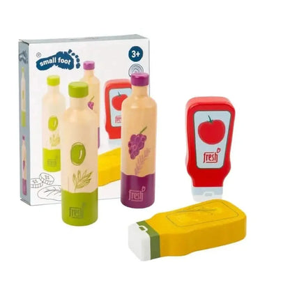 Pretend Play Sauces and Oil Set-Pretend Play Sauces and Oil Set