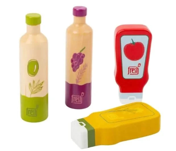 Pretend Play Sauces and Oil Set-Pretend Play Sauces and Oil Set