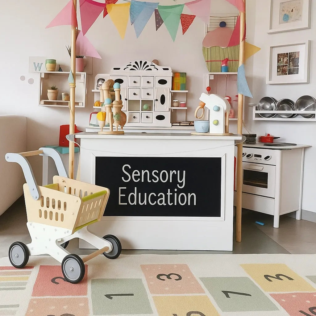 Pretend Play Shopping Trolley-Pretend Play Shopping Trolley