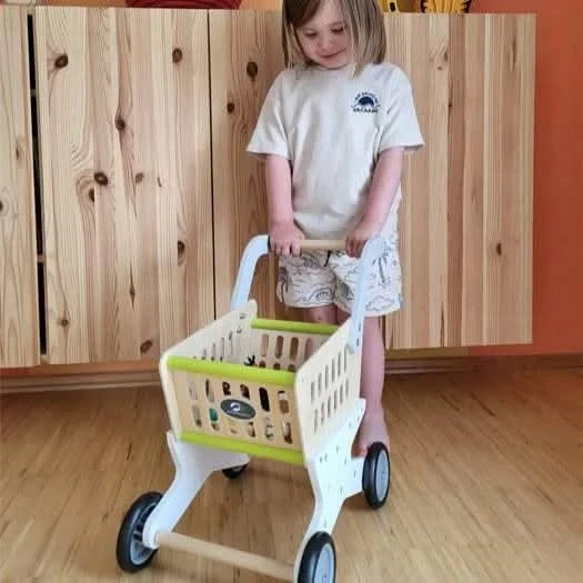 Pretend Play Shopping Trolley-Pretend Play Shopping Trolley