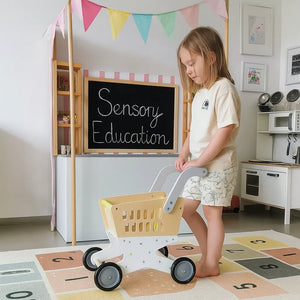 Pretend Play Shopping Trolley-Pretend Play Shopping Trolley