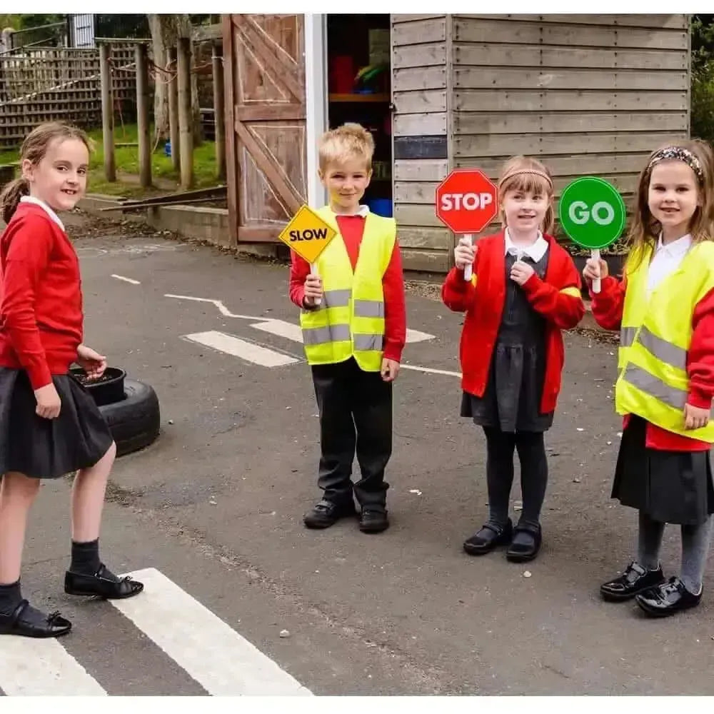 Pretend Play Traffic Signs Set of 3-Pretend Play Traffic Signs Set of 3