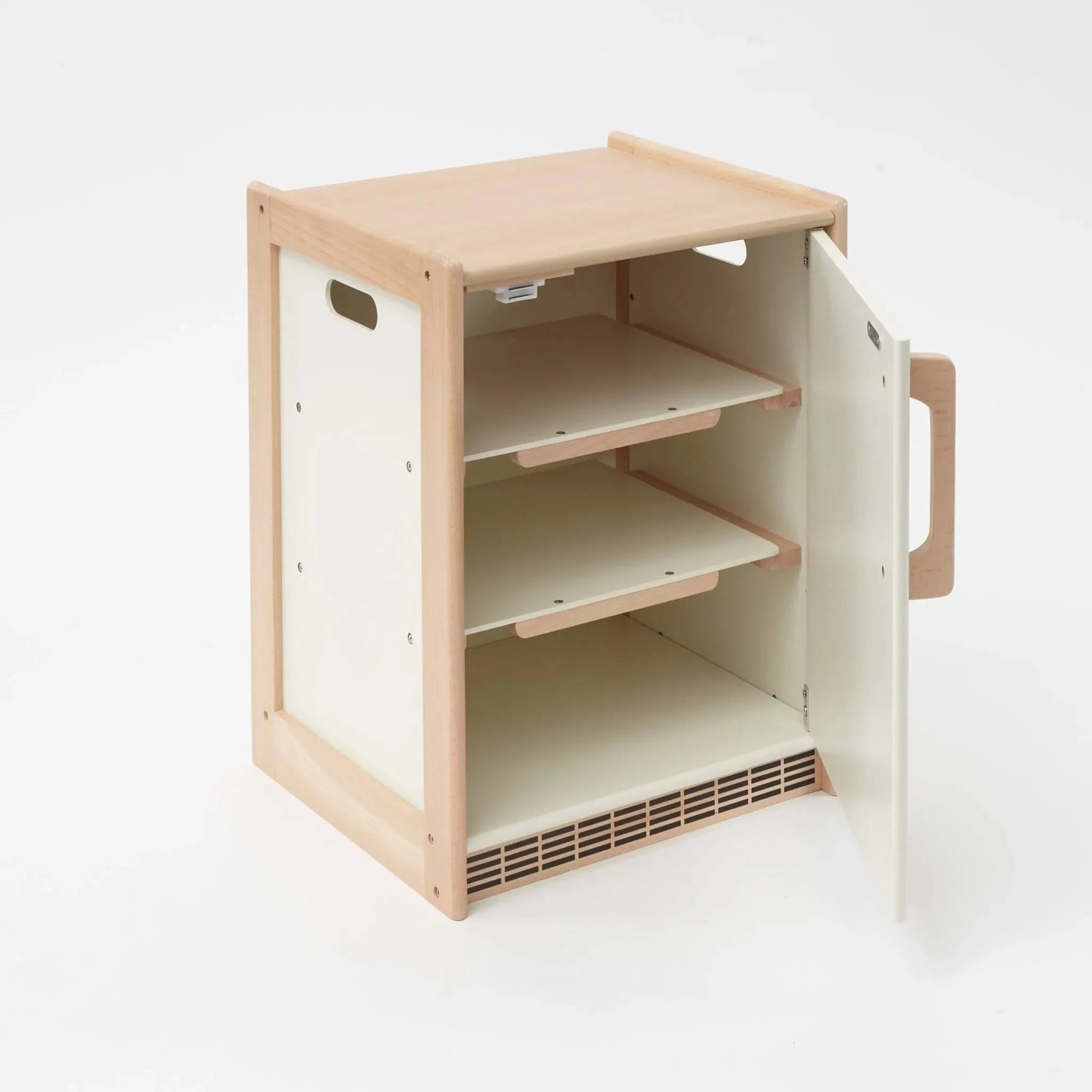 Pretend Play Wooden Fridge-Pretend Play Wooden Fridge