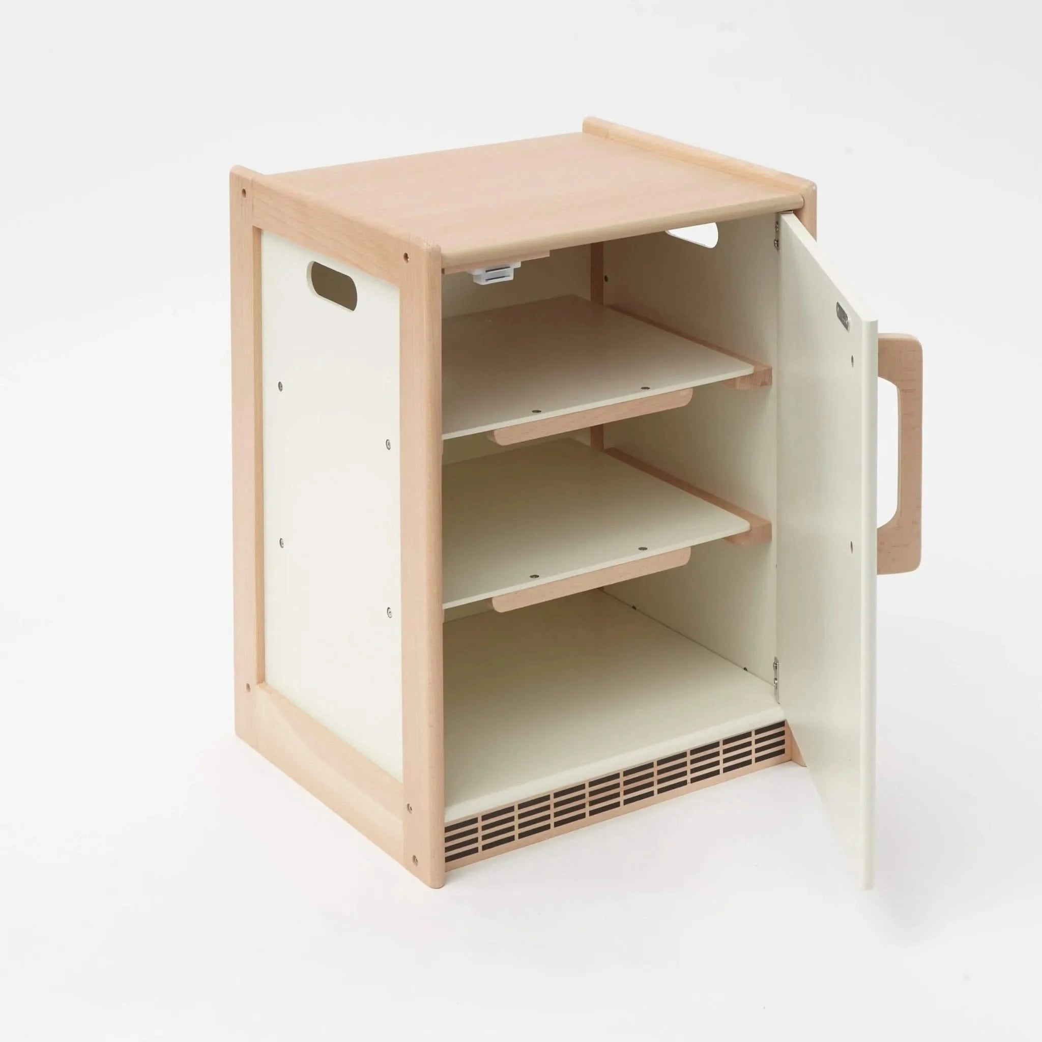 Pretend Play Wooden Fridge-Pretend Play Wooden Fridge