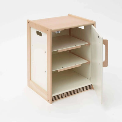 Pretend Play Wooden Fridge-Pretend Play Wooden Fridge